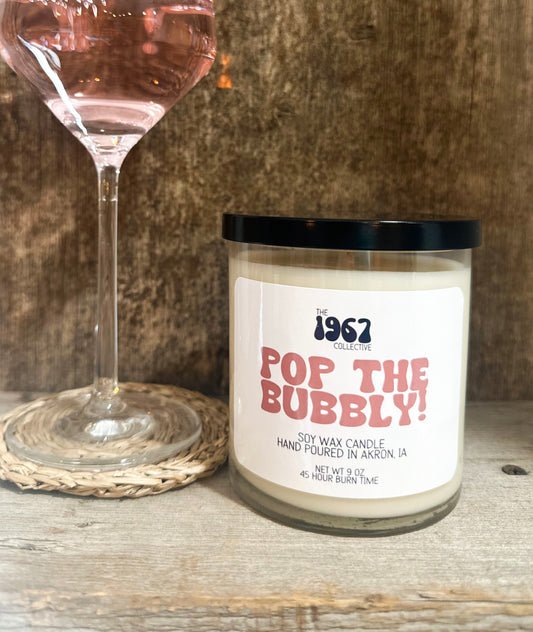 Pop The Bubbly! Soy Wax Candle