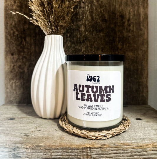 Autumn Leaves Soy Wax Candle