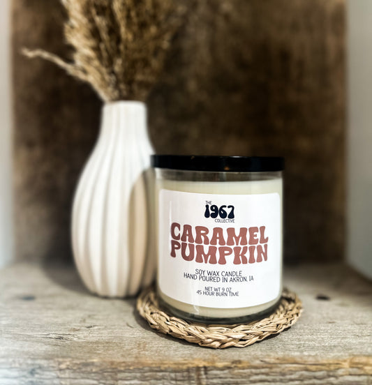 Caramel Pumpkin Soy Wax Candle