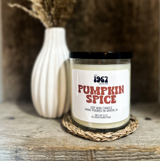 Pumpkin Spice Soy Wax Candle