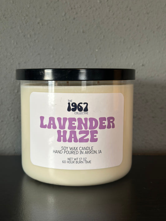 Lavender Haze 3-Wick Soy Wax Candle