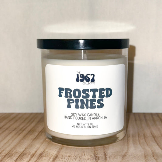 Frosted Pines Soy Wax Candle