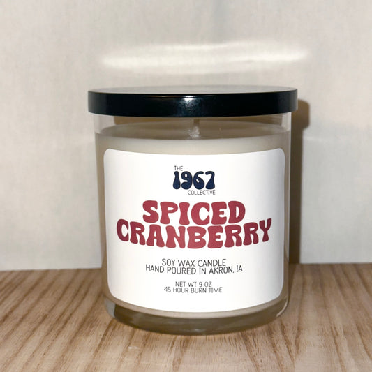 Spiced Cranberry Soy Wax Candle